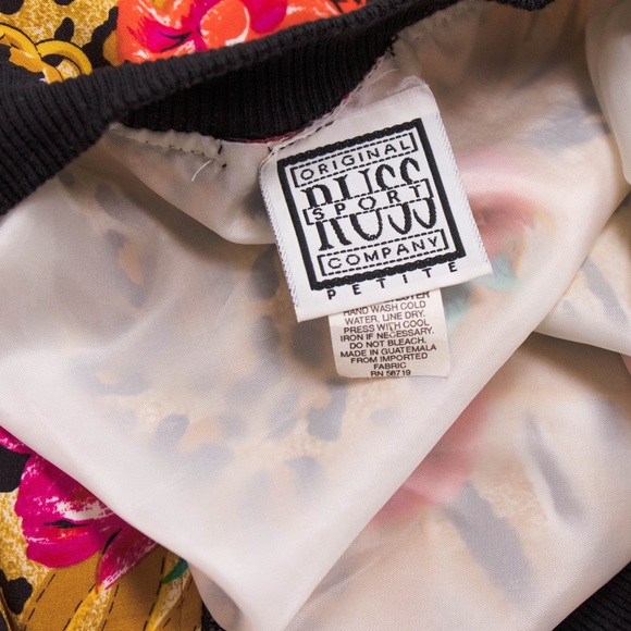 ❌SOLD❌Vintage 80s animal print windbreaker jacket - Picture 6 of 6